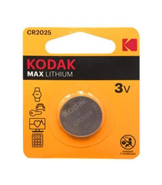 Pila Kodak litio. Pilas de botón CR1025 CR1220 CR1616 CR1620 CR1632 CR2016 CR2025 CR2032 CR2430 CR2450