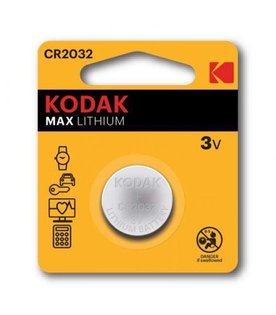 Pila Kodak litio. Pilas de botón CR1025 CR1220 CR1616 CR1620 CR1632 CR2016 CR2025 CR2032 CR2430 CR2450