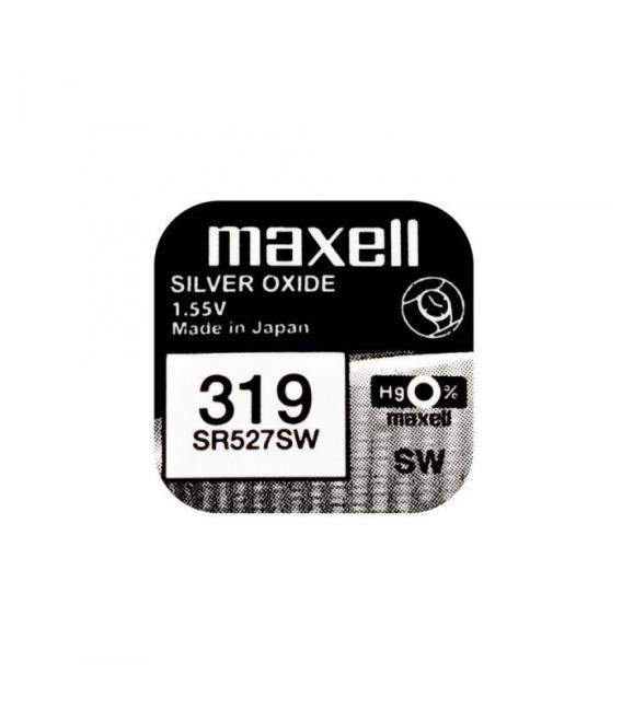 Pila Maxell óxido de plata SR41SW,SR416SW,SR512SW,SR516SW,SR521SW, SR527SW, SR616SW, SR621SW, SR626SW, SR712SW. Tamaños 1ud 5uds