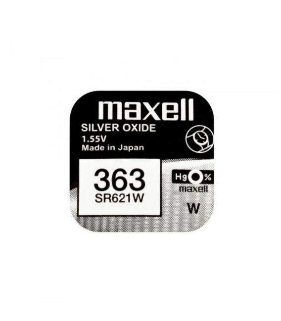 Pila Maxell óxido de plata Pilas de botón SR41W, SR621W, SR626W, SR721W, SR726W, SR920W, SR927W. Tamaños 1ud 5uds 10uds 20ud