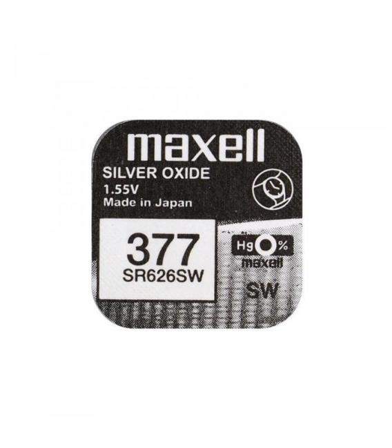 Pila Maxell óxido de plata SR41SW,SR416SW,SR512SW,SR516SW,SR521SW, SR527SW, SR616SW, SR621SW, SR626SW, SR712SW. Tamaños 1ud 5uds