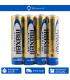 Pilas Maxell Alcalinas Tipo AAA LR03 BULK, 4 Unidades, Almacenamiento de 5 años baterías para multiples dispositivos - thumbnail 1