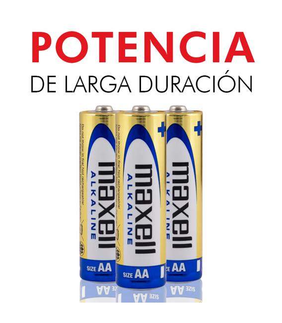 Pilas Maxell bateria original Alcalina Tipo AA LR6 en blister 32X Unidades