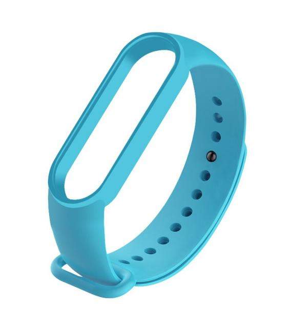 Correa de recambio para Xiaomi Mi Band 1 2 3 4 5 y 6. Pulsera de silicona de reloj inteligente en diferentes colores resistente