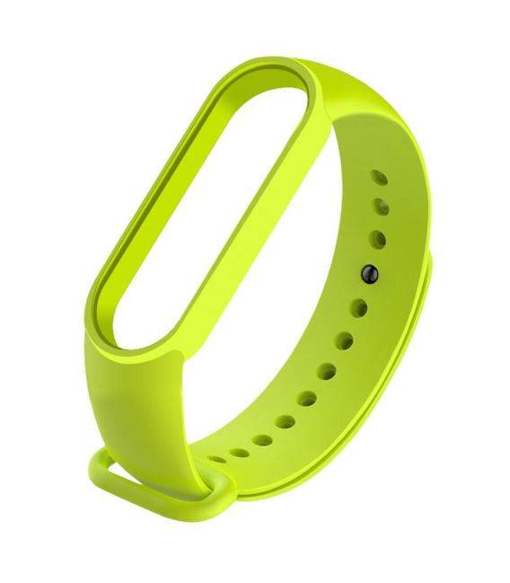 Correa de recambio para Xiaomi Mi Band 1 2 3 4 5 y 6. Pulsera de silicona de reloj inteligente en diferentes colores resistente