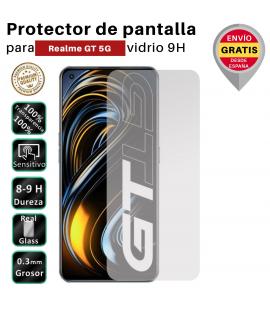 Protector de Pantalla para Realme GT 5G Cristal Templado Vidrio 9H Premium