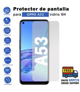 Pack Protector de Pantalla para Oppo A53 Cristal Templado Vidrio 9H Premium