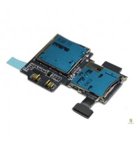 Modulo Repuesto Flex Lector Tarjeta Sim y Micro SD para Samsung Galaxy S4 Mini