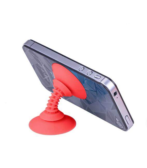 Soporte ventosa doble cara de silicona para móvil, tablet, GPS. 6 colores a elegir.