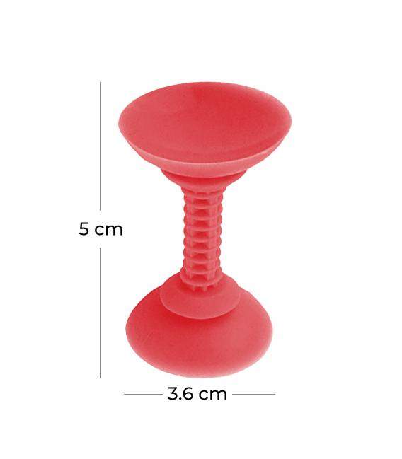 Soporte ventosa doble cara de silicona para móvil, tablet, GPS. 6 colores a elegir.
