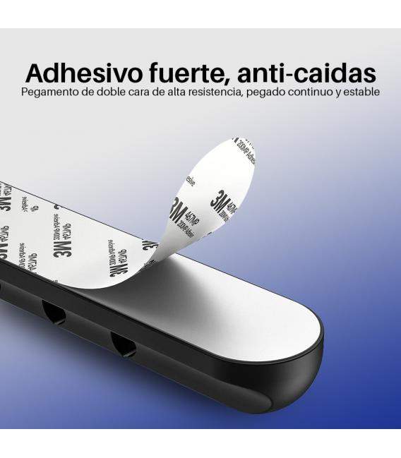 Organizador de Cables de Silicona Soporte de Cable para Ratón Teclado y Auriculares con USB Flexible