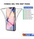 Funda TPU 360 para Samsung Galaxy Note 8 9 10 20 5G Plus Ultra. Carcasa doble cara transparente de silicona para movil - thumbnail 1