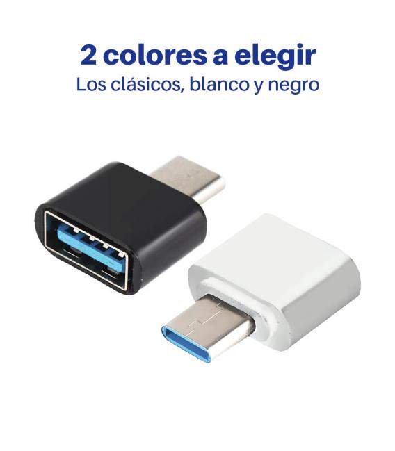 Adaptador usb a tipo c universal otg tipo c, convertidor de sincronización de datos para múltiples dispositivos
