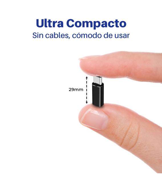Adaptador de 8 pines a Usb tipo C para iphone, Conector de cargador tipo c, convertidor de sincronización de datos