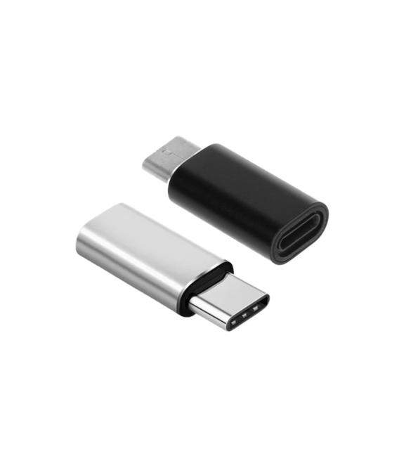Adaptador de 8 pines a Usb tipo C para iphone, Conector de cargador tipo c, convertidor de sincronización de datos