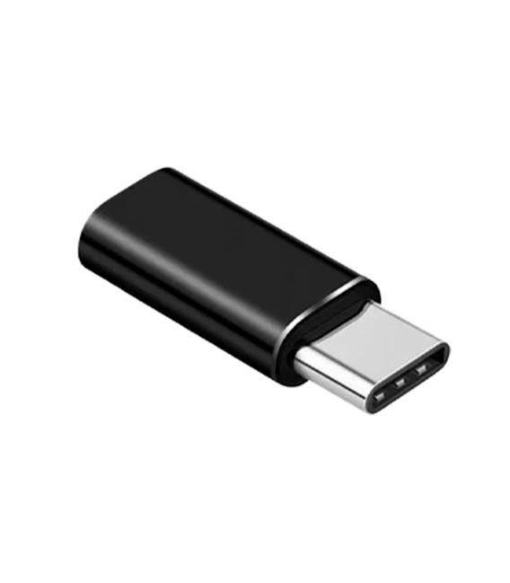 Adaptador de 8 pines a Usb tipo C para iphone, Conector de cargador tipo c, convertidor de sincronización de datos