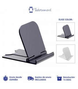 Soporte de teléfono portátil para tableta, base ajustable y plegable para IPhone, Android, Tablet...