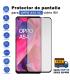 Protector de pantalla Oppo A54 5G Negro de Cristal Templado Vidrio 9H para movil - Todotumovil - thumbnail 1