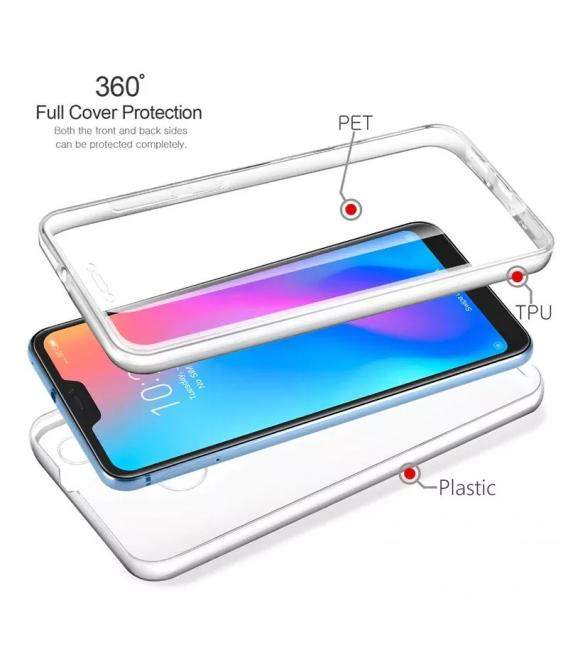 Funda TPU 360 para Xiaomi Mi 11 10 10T 9T 9 SE Note Lite Pro Ultra 5G