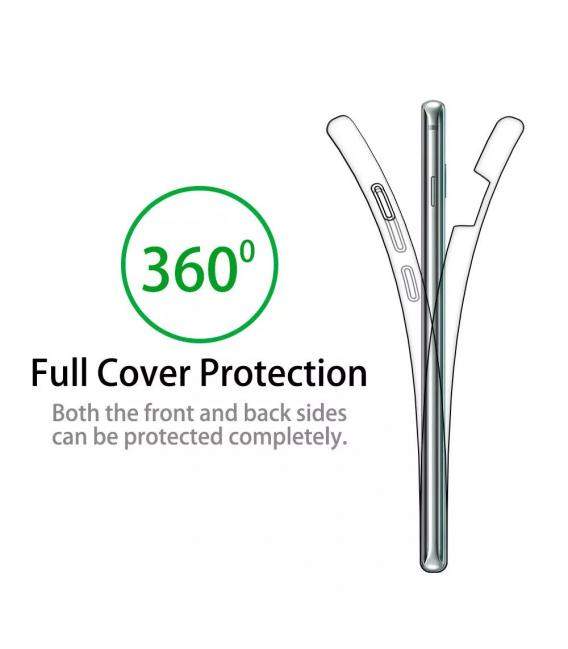 Funda TPU 360 para Xiaomi Mi 11 10 10T 9T 9 SE Note Lite Pro Ultra 5G