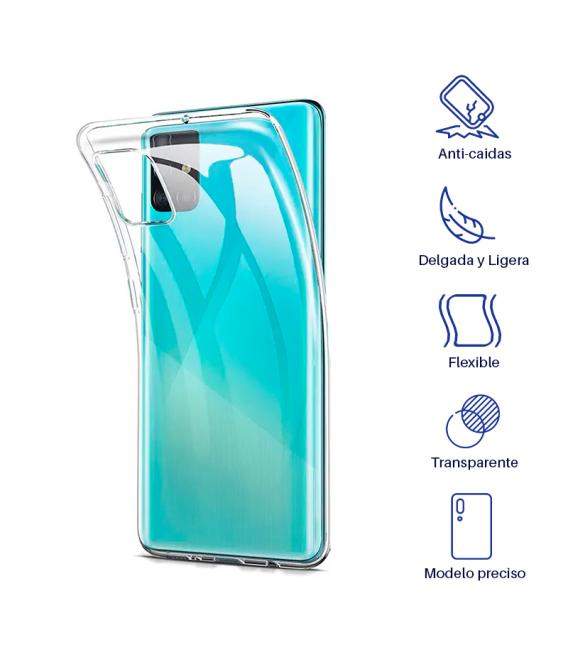 Funda TPU para LG k22 K30 K40 K40S K41S k42 K50 K50S K51S k61 Transparente