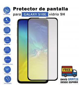 Protector de Cristal Templado Completo 9H para Galaxy S10e Elige Color