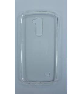 Funda de gel TPU carcasa protectora silicona para LG Optimus K10 Transparente