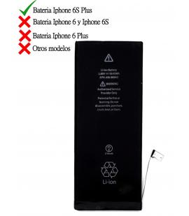 Repuesto de bateria interna / recambio compatible con Apple iphone 6S plus