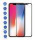 Protector de Pantalla Cristal Templado Completo para Apple Iphone X 10 Negro - thumbnail 1