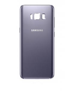 Tapa trasera de bateria cristal trasero para Samsung Galaxy S8 Plus G955F Gris