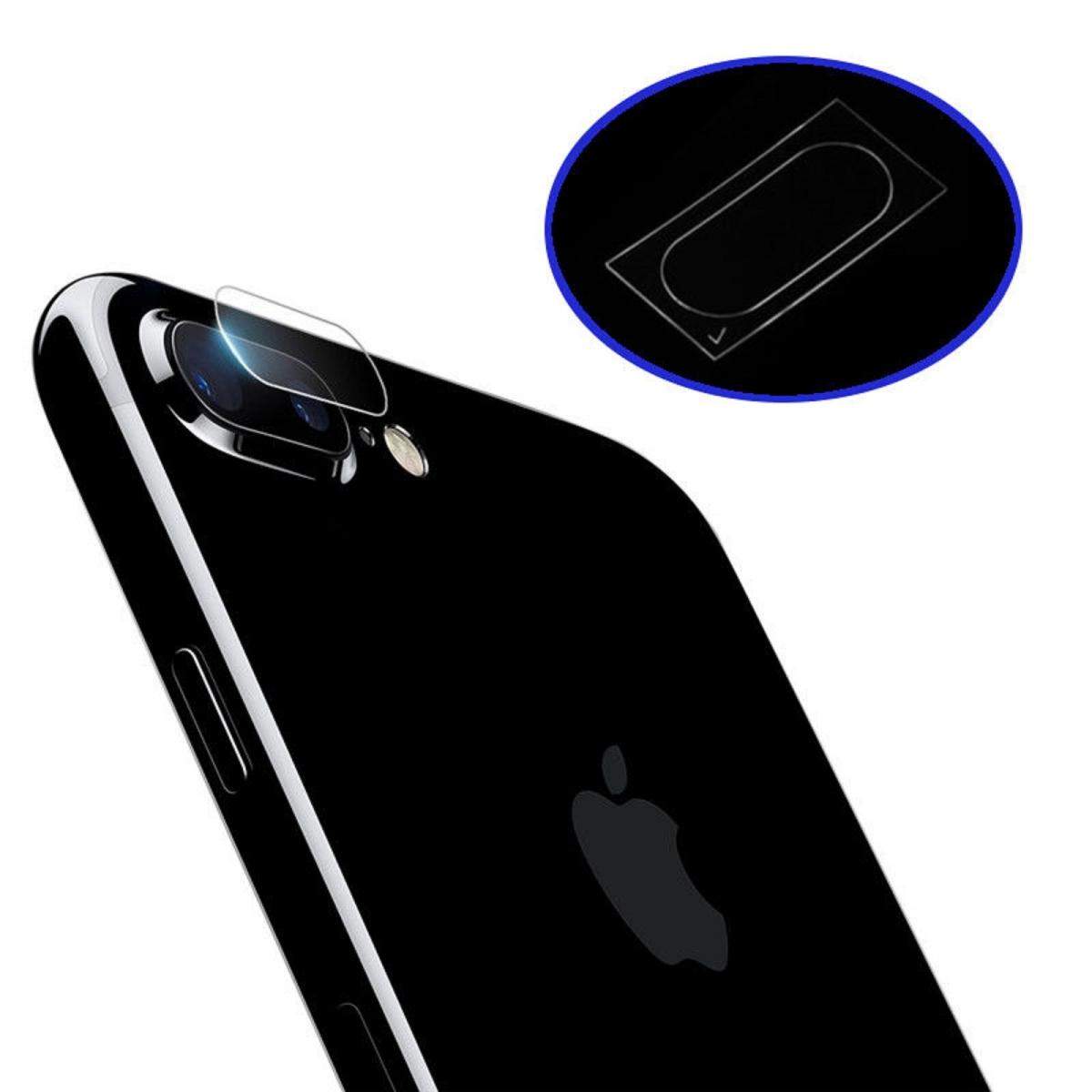 Protector lente de camara Cristal Templado 9H del Apple Iphone 8 Plus I8 +