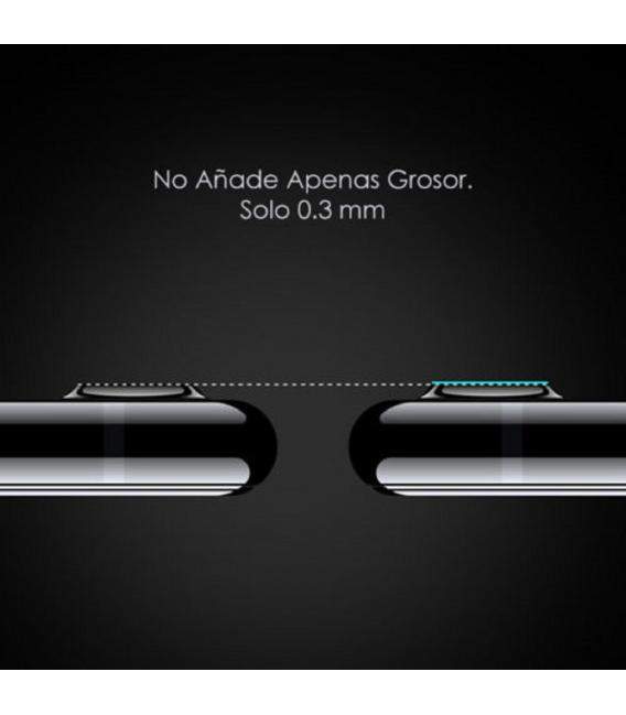Protector para lente de camara Cristal Templado 9H del Apple Iphone 8 Plus I8 +
