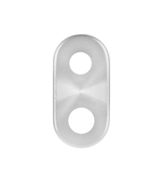 Protector Aro Anillo de metal para camara y lente Iphone 8 Plus I8 + Color Metal