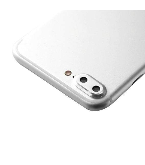 Protector Aro Anillo de metal para camara y lente Iphone 8 Plus I8 + Color Metal