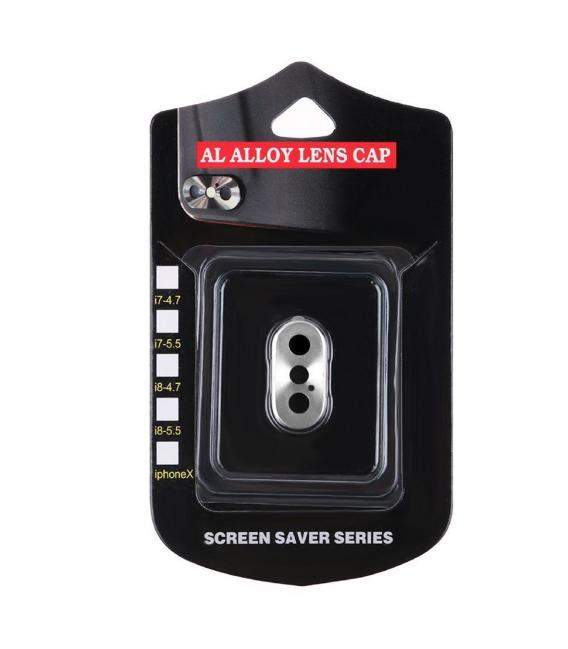 Protector Aro Anillo de metal para camara y lente Apple Iphone X 10 Color Metal