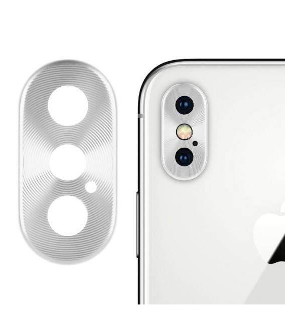Protector Aro Anillo de metal para camara y lente Apple Iphone X 10 Color Metal