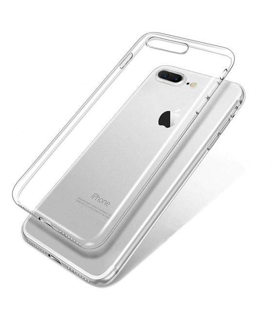 Funda de gel TPU carcasa silicona para Apple Iphone 7 Plus Transparente