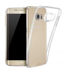Funda de gel TPU carcasa silicona para Samsung Galaxy S6 Edge Transparente