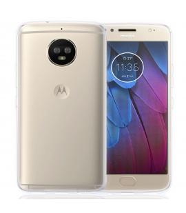 Funda de gel TPU carcasa para movil Motorola G5S Plus 4G 5.5 TRANSPARENTE