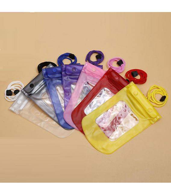 Funda acuatica sumergible movil Bolsa de agua estanca impermeable para telefono