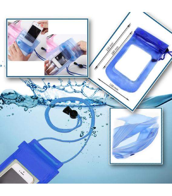 Funda acuatica sumergible movil Bolsa de agua estanca impermeable para telefono