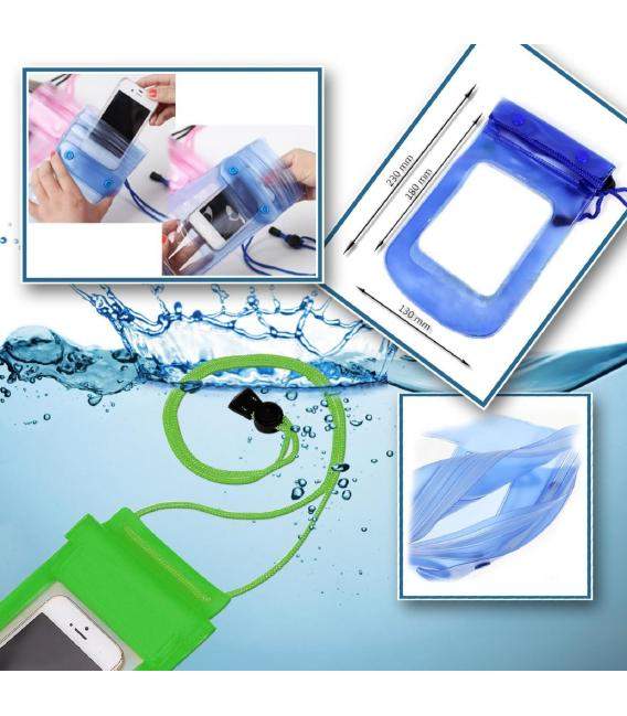 Funda acuatica sumergible movil Bolsa de agua estanca impermeable para telefono