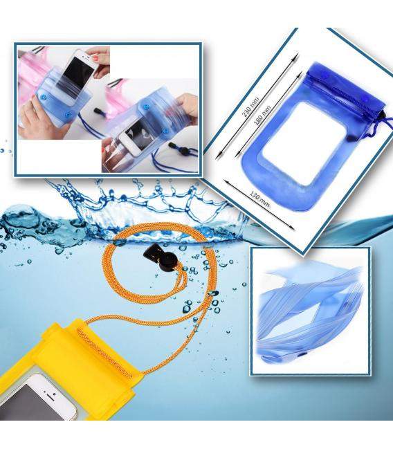 Funda acuatica sumergible movil Bolsa de agua estanca impermeable para telefono