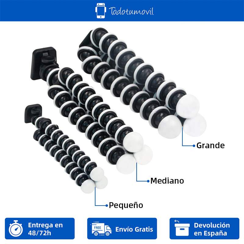 Soporte trípode flexible estilo Gorillapod 1