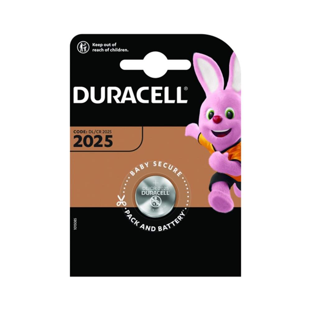 Pila de Litio. Pila de botón CR2025 Duracell Energizer 1