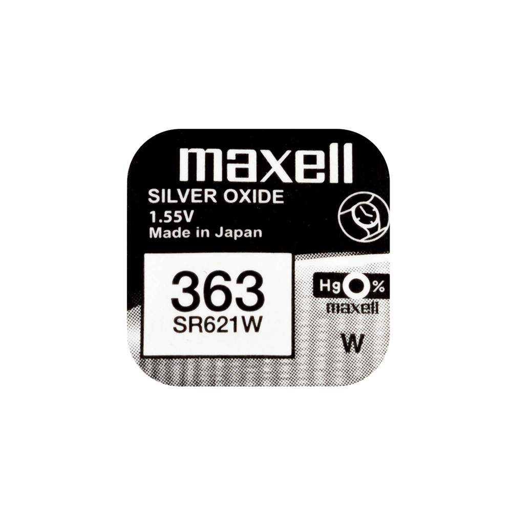 Pila Maxell óxido de plata Pilas de botón 4