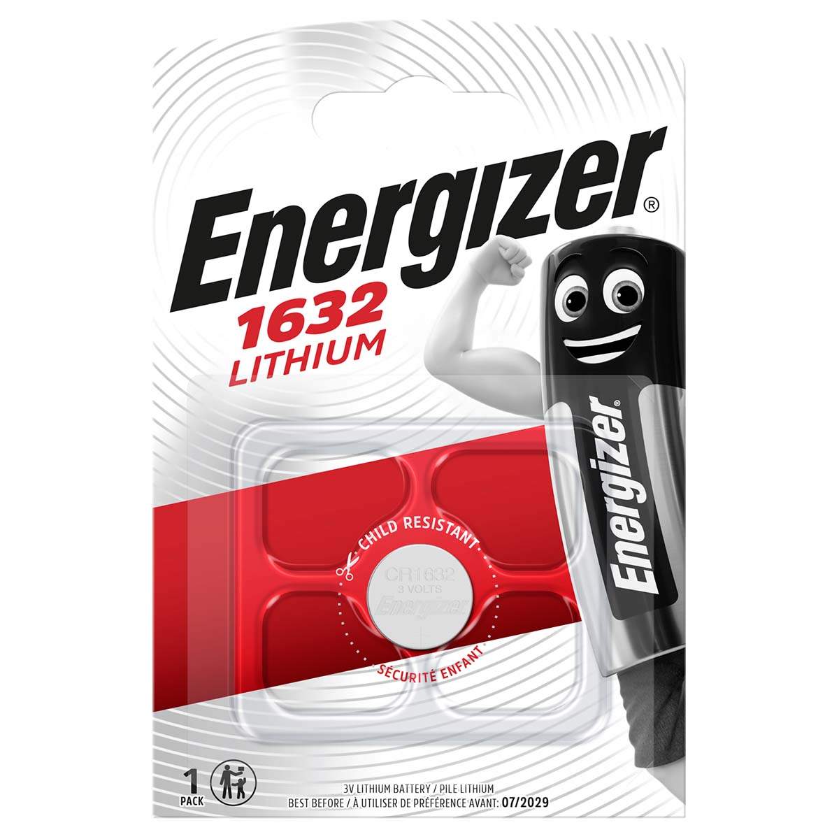 Pila Energizer litio 7