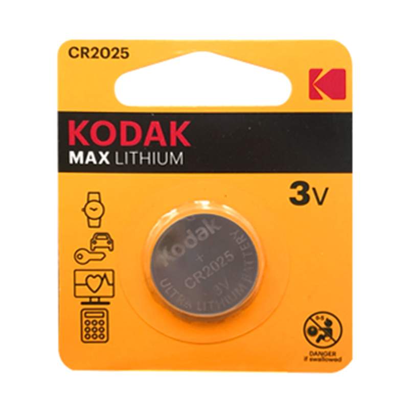 Pila de Litio. Pila de botón CR2025 Duracell Energizer 3