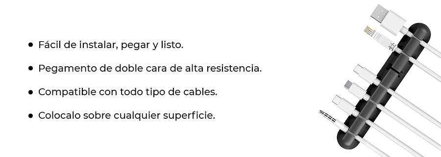 Organizador de Cables de Silicona 2