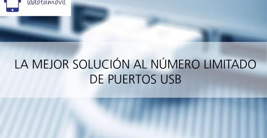 Ladrón para USB, duplica el número de puertos